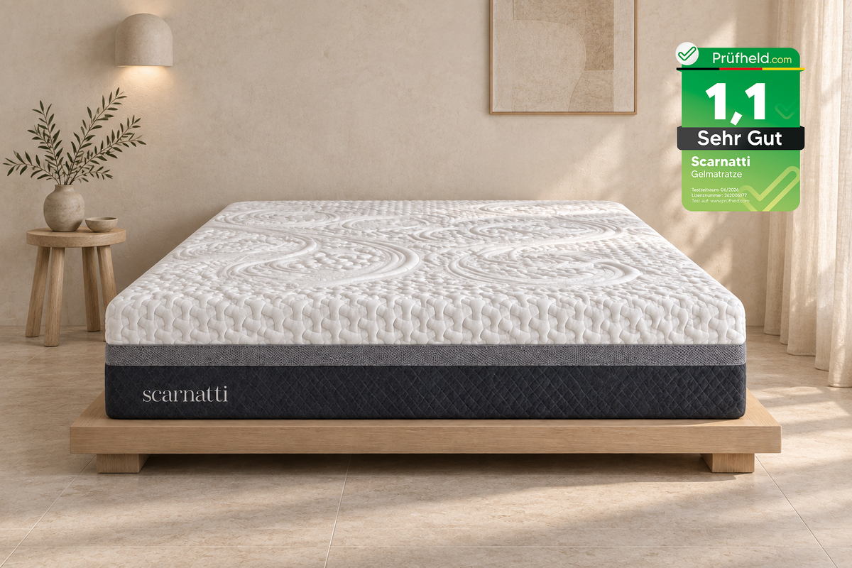 Scarnatti Excellence Gel Memory Matras 27 cm Scarnatti Excellence Gel Memory Matras 27 cm