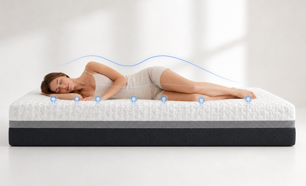 Pressure Relief in Mattresses: Why Shoulders, Hips, and the Back Benefit