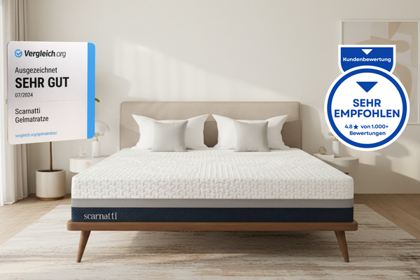 Scarnatti Excellence Gel Memory Foam Mattress 27cm